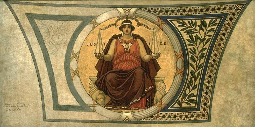 Studio per Mosaic, Wisconsin State Capitol, Giustizia - Smithsonian American Art Museum